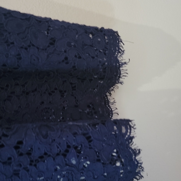 Navy Lace Dress - Picture 4 of 4